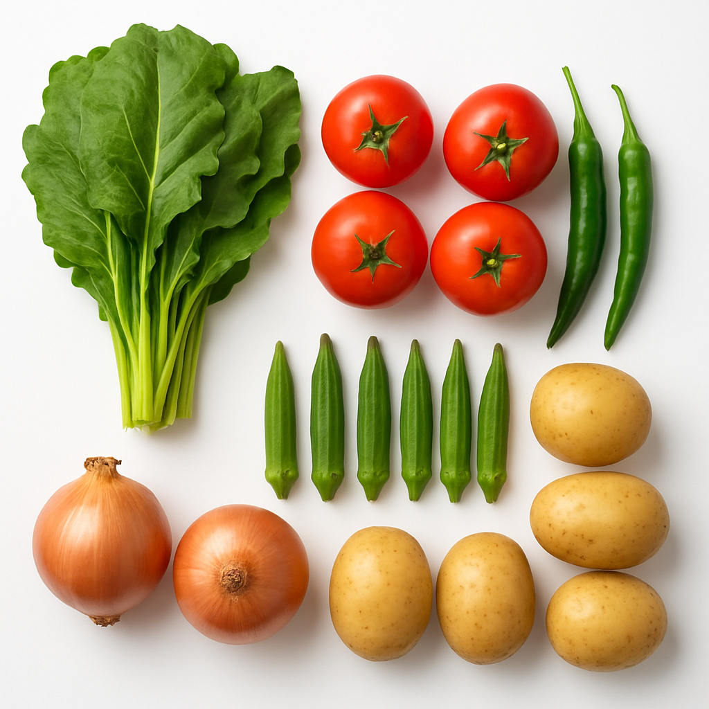 Fresh vegetables for export