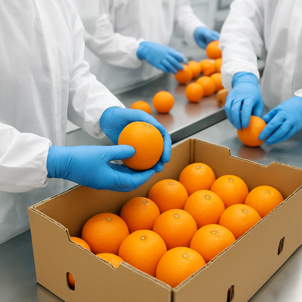 Quality inspection and packing